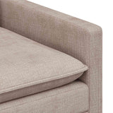 Divano Beige 126 x 81 x 87,5 cm Poliestere