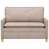 Divano Beige 126 x 81 x 87,5 cm Poliestere