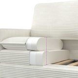 Divano Crema 156 x 81 x 87,5 cm Poliestere