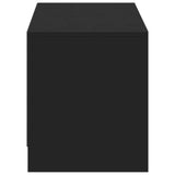 Mobile TV con LED 140 x 34 x 40 cm Nero Legno ingegnerizzato