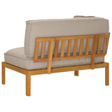 Set di divani Talpa 133 x 92 x 69 cm Legno di Acacia Massello