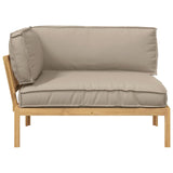 Set di divani Talpa 133 x 92 x 69 cm Legno di Acacia Massello