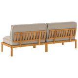 Set di divani Talpa 240 x 92 x 69 cm Legno di Acacia Massello