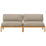 Set di divani Talpa 240 x 92 x 69 cm Legno di Acacia Massello