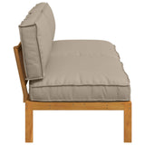 Set di divani Talpa 240 x 92 x 69 cm Legno di Acacia Massello