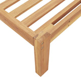 Set di divani con cuscino 2 pcs Grigio Legno di Acacia Massello