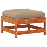 Set Lounge da Giardino 5 pcs Pino Marrone Cerato