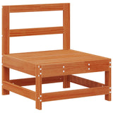 Set Lounge da Giardino 7 pcs Marrone Cera