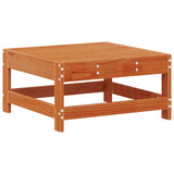 Set Lounge da Giardino 7 pcs Marrone Cera