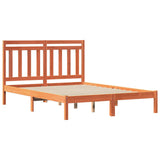 Struttura del letto Marrone cerato 205,5 x 155,5 x 100 cm