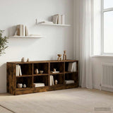 Armadietto per letto 2 pcs Rovere Fumo 66 x 33 x 48 cm