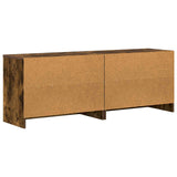 Armadietto per letto 2 pcs Rovere Fumo 66 x 33 x 48 cm