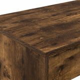 Scrivania Letto Rovere Fumo Legno ingegnerizzato