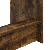 Scrivania Letto Rovere Fumo Legno ingegnerizzato