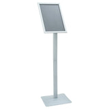 Supporto Poster a Piedistallo Argento 32 x 27 x 119 cm Ghisa