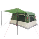 Tenda Familiare con tetto Verde 320 x 210 x 180 cm Poliestere