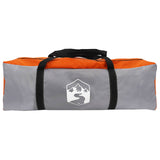 Tenda Familiare con tetto Grigio e arancione 320 x 210 x 180 cm