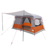 Tenda Familiare con tetto Grigio e arancione 320 x 210 x 180 cm