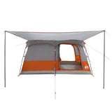 Tenda Familiare con tetto Grigio e arancione 320 x 210 x 180 cm
