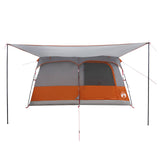 Tenda Familiare con tetto Grigio e arancione 320 x 210 x 180 cm