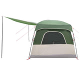 Tenda Familiare con tetto Verde 380 x 260 x 190 cm Poliestere
