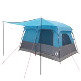 Tenda Familiare con tetto Blu 380 x 260 x 190 cm Poliestere