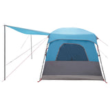 Tenda Familiare con tetto Blu 380 x 260 x 190 cm Poliestere