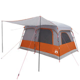 Tenda Familiare con tetto Grigio e arancione 380 x 260 x 190 cm