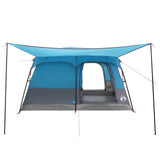 Tenda Familiare Blu 420 x 305 x 200 cm Poliestere e Acciaio