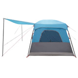 Tenda Familiare Blu 420 x 305 x 200 cm Poliestere e Acciaio