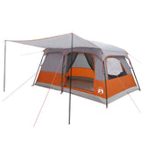 Tenda Familiare con tetto Grigio e arancione 420 x 305 x 200 cm