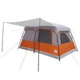 Tenda Familiare con tetto Grigio e arancione 420 x 305 x 200 cm