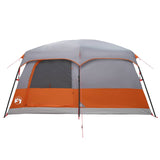 Tenda Familiare con tetto Grigio e arancione 420 x 305 x 200 cm