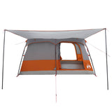 Tenda Familiare con tetto Grigio e arancione 420 x 305 x 200 cm