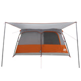 Tenda Familiare con tetto Grigio e arancione 420 x 305 x 200 cm