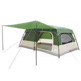 Tenda Familiare Verde 500 x 400 x 230 cm Poliestere e Acciaio