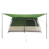 Tenda Familiare Verde 500 x 400 x 230 cm Poliestere e Acciaio