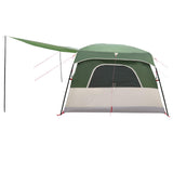 Tenda Familiare Verde 500 x 400 x 230 cm Poliestere e Acciaio