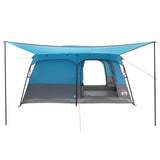 Tenda Familiare Blu 500 x 400 x 230 cm Poliestere e Acciaio