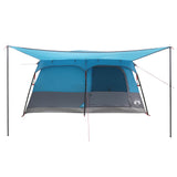 Tenda Familiare Blu 500 x 400 x 230 cm Poliestere e Acciaio