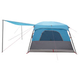 Tenda Familiare Blu 500 x 400 x 230 cm Poliestere e Acciaio