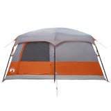 Tenda Familiare con tetto Grigio e arancione 500 x 400 x 230 cm