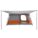 Tenda Familiare con tetto Grigio e arancione 500 x 400 x 230 cm