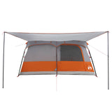 Tenda Familiare con tetto Grigio e arancione 500 x 400 x 230 cm