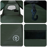 Tenda Familiare con tetto Verde militare 500 x 400 x 230 cm