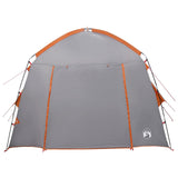 Tenda Capanna Grigio e arancione 210 x 210 x 138 cm Poliestere