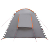 Tenda Capanna Grigio e arancione 210 x 210 x 138 cm Poliestere