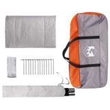 Tenda Capanna Grigio e arancione 300 x 210 x 156 cm Poliestere