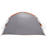 Tenda Capanna Grigio e arancione 300 x 210 x 156 cm Poliestere