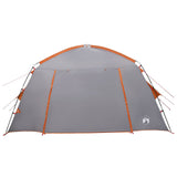 Tenda Capanna Grigio e arancione 300 x 210 x 156 cm Poliestere